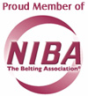 conveyor belting NIBA logo