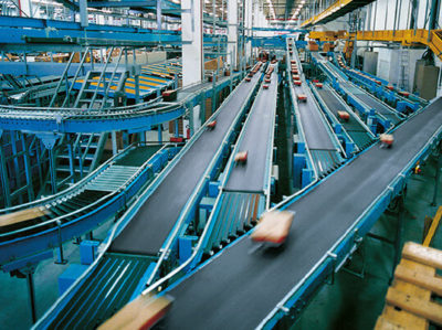 lightweight belting airport distribution industrial conveyor belting