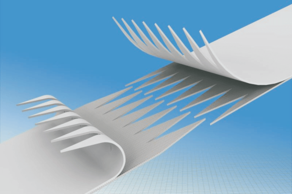 finger over finger conveyor belt splicing illustration