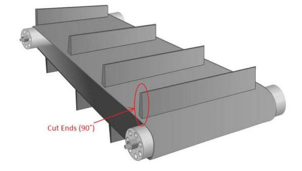 cleats end cut angle