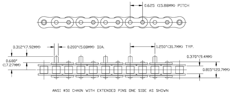 extruded profiles driver pad