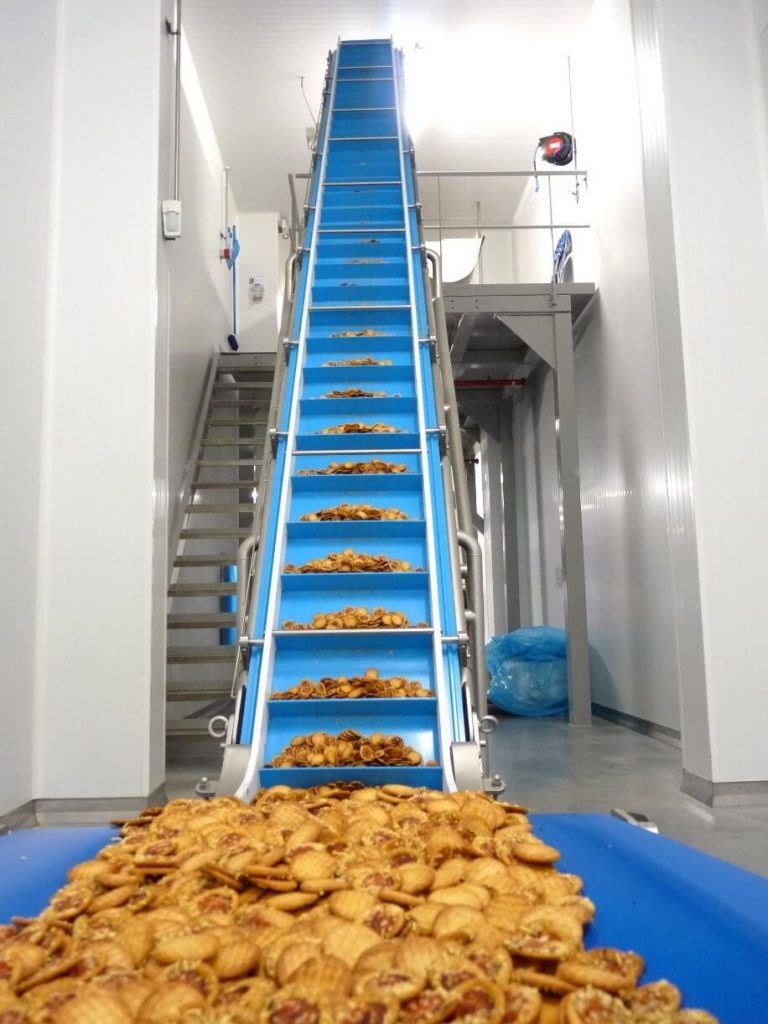 conveyor belt for food monolithic