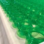 manufacturing conveyor belts - glassware