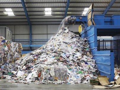 conveyor belt for waste segregation