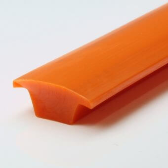 extruded belts t-profile orange v belt