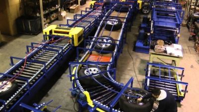 tire conveyor belts photo
