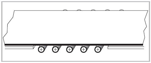 carrying rollers with adhesive cover