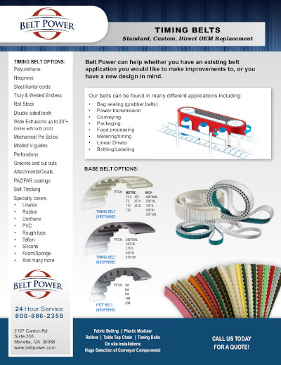 conveyor belting belt power timing belts line card thumbnail