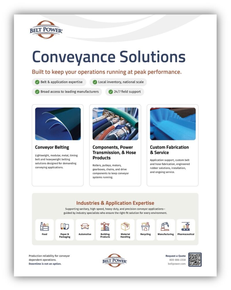 Conveyance Solutions - Belt Power