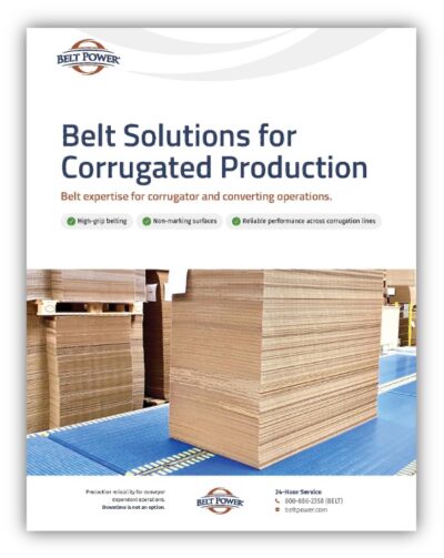 Belt Solutions for Corrugated Production - Belt Power